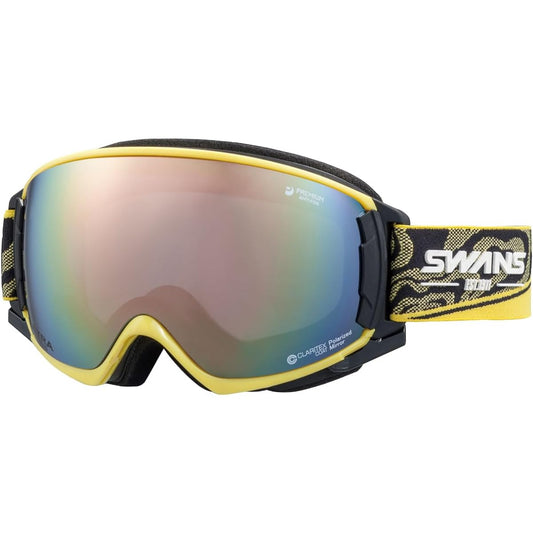 SWANS Ski Snowboard Goggles Anti-fog Premium Anti-Fog Equipped with Water Repellent Finish ROVO