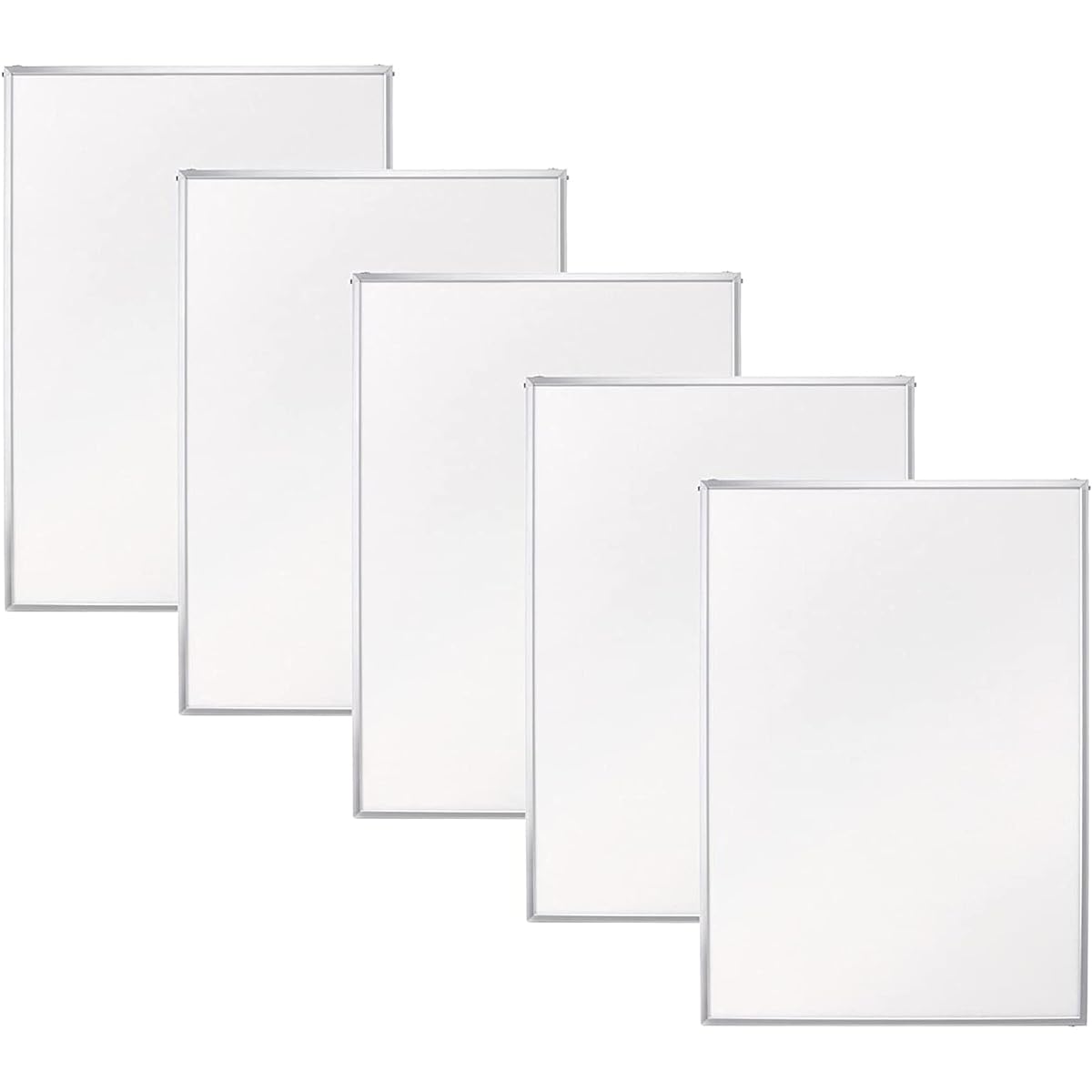 HAKUBA [Bulk Purchase Set] HAKUBA Picture Frame Aluminum Frame New Fancy Panel A1 Size (Insert Type) Set of 5 AMZFNFP5-A1