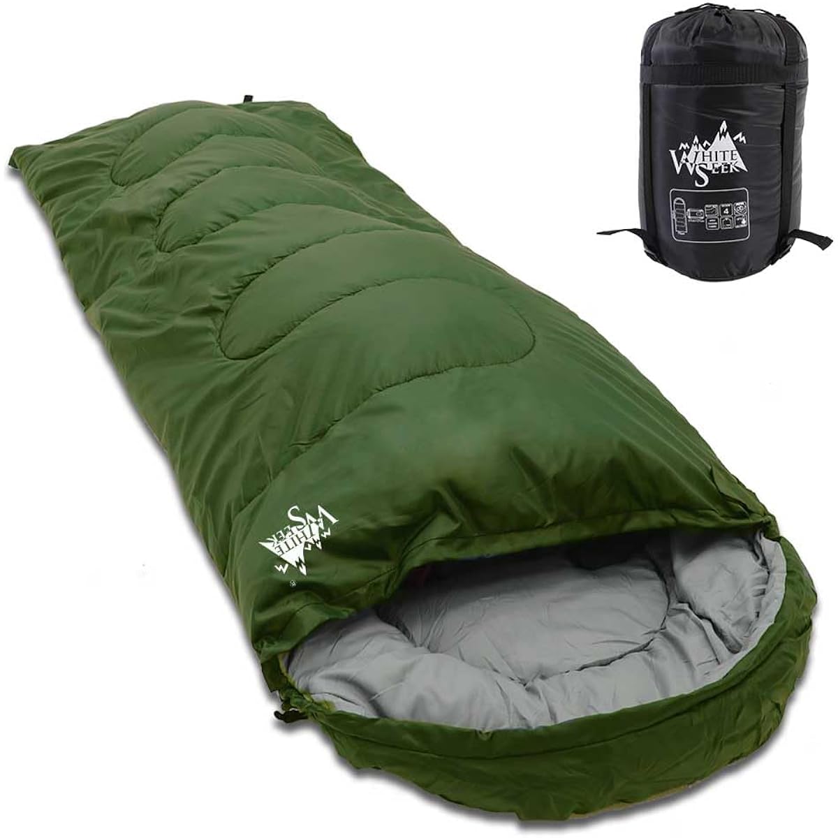 Sleeping bag, cold resistant temperature -10℃, envelope type sleeping bag, for summer, winter, disaster prevention, earthquake prevention, mountain climbing, sleeping in a car, washable