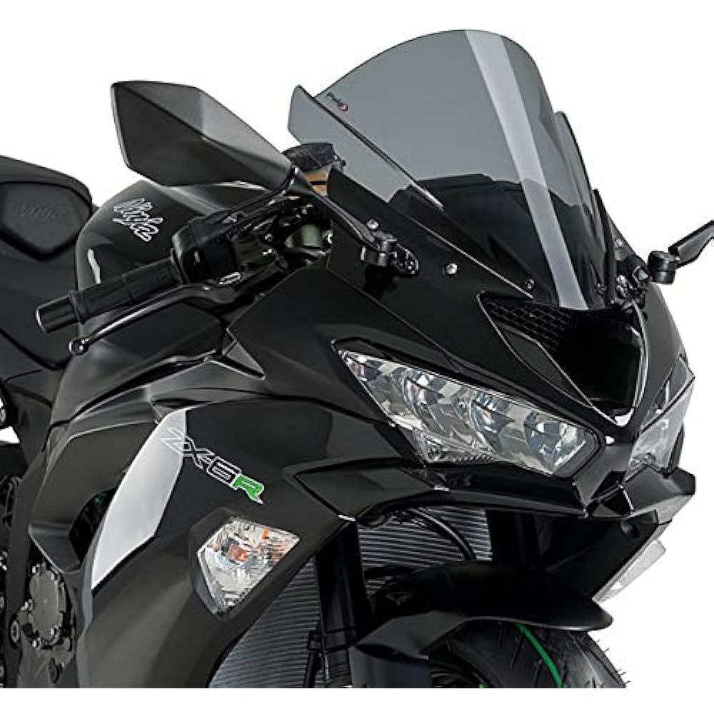 Puig 3177F RACING SCREEN [DARK SMOKE] ZX-6R/636 (09-21) Pooch Screen Cowl