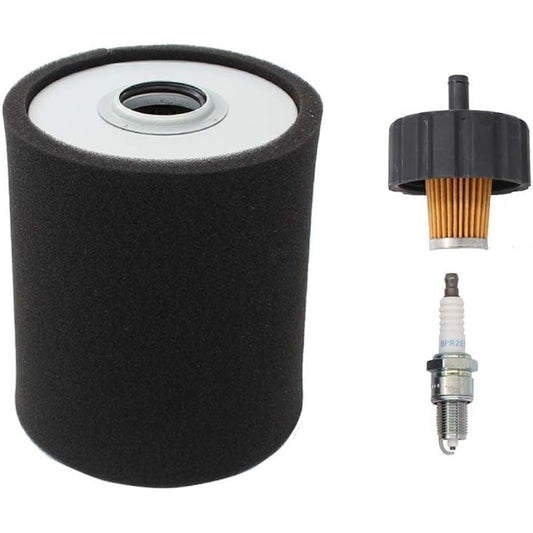 Air Filter Pre-Filter Spark Plug Tune Up Kit for Yamaha 1985-1994 G2 G8 G9 G11 4 Cycle Stroke Gas Golf Cart