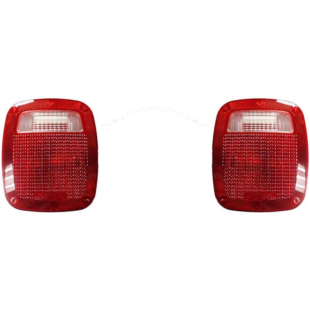JEEP WRANGLER 1987-2006 (TJ) Tail Light lens cover only gasket & screw R = L driver and passenger seat side CH280810