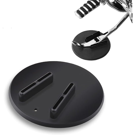 PROAUTO Kick Standpad Hard auto viper king stand for Harley Davidson Durable kick stand coaster support plate It will be useful for parking a motorcycle on the soft grass with a paved grass