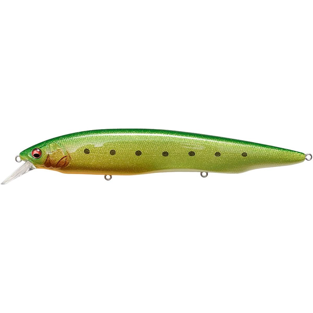 Megabass Lure KANATA Ayu SW (Kanata Ayu SW) GLX Green Back Chart