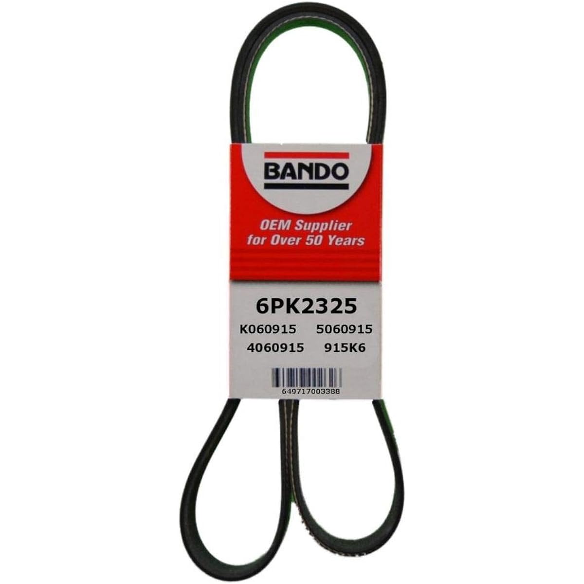 Bando 6DPK1195 OEM Quality Serpentine Belt 6PK2325