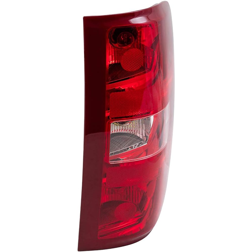 AUTOANDART replacement passenger seat side tail light light assembly 2007-2014 Silvarad with light bulb --Hanez 25958483