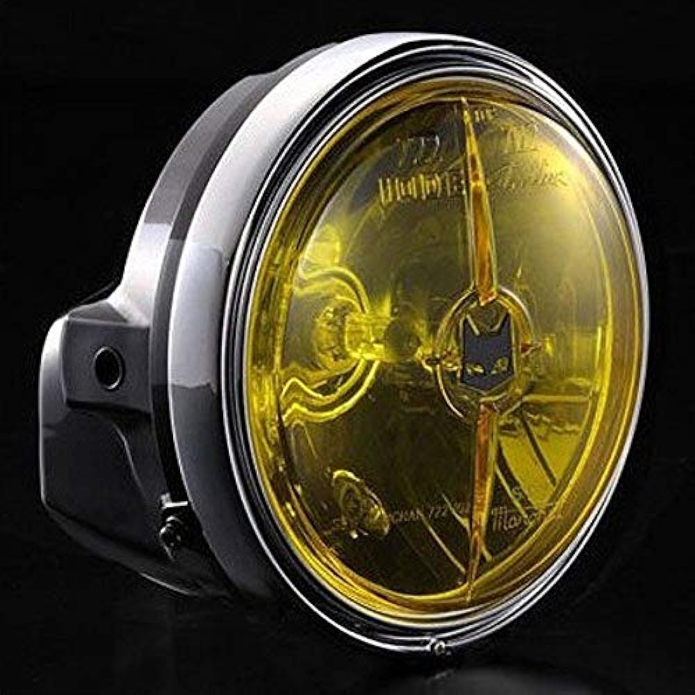 (Marshall) Headlight 722/702 Star Lux Full Kit Yellow Lens Black Case CB1100R/900F/750F/CBX400F