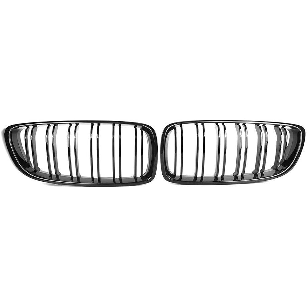 Zealhot Front Grille Kidney Grill Slom Garnish Rack for BMW 4 Series F32 F33 F36 F80 F82 F83 BMW Left and Right Set (2013-2020)