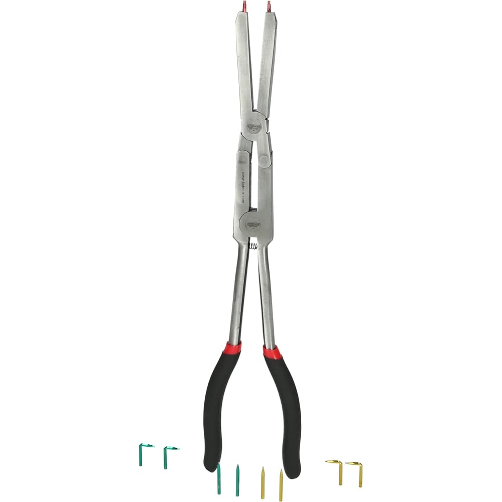 KS Tools Double joint fixing pliers for outer diameter retaining ring Top replaceable 500.7015