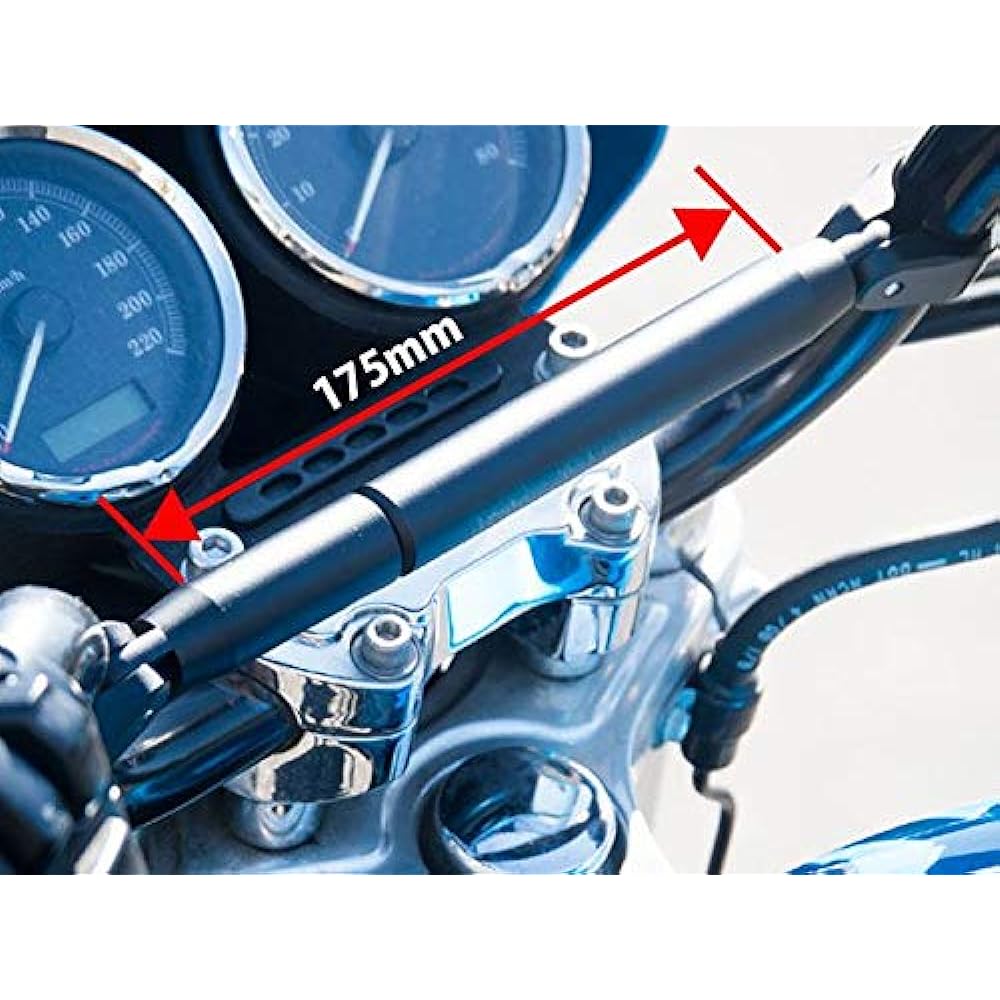 World Walk Multi-Gadget Mount Handle Brace for 1" Black mgh-1b