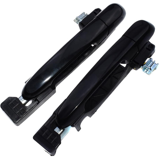 Car Parts Outside Door Handle Front Rear left & Right set 82660-1e000 83660-1e000 Hyun Diac cent 1.6L 2006 2007 2007 2009 2010 Car Parts (Color: Rear Pair)