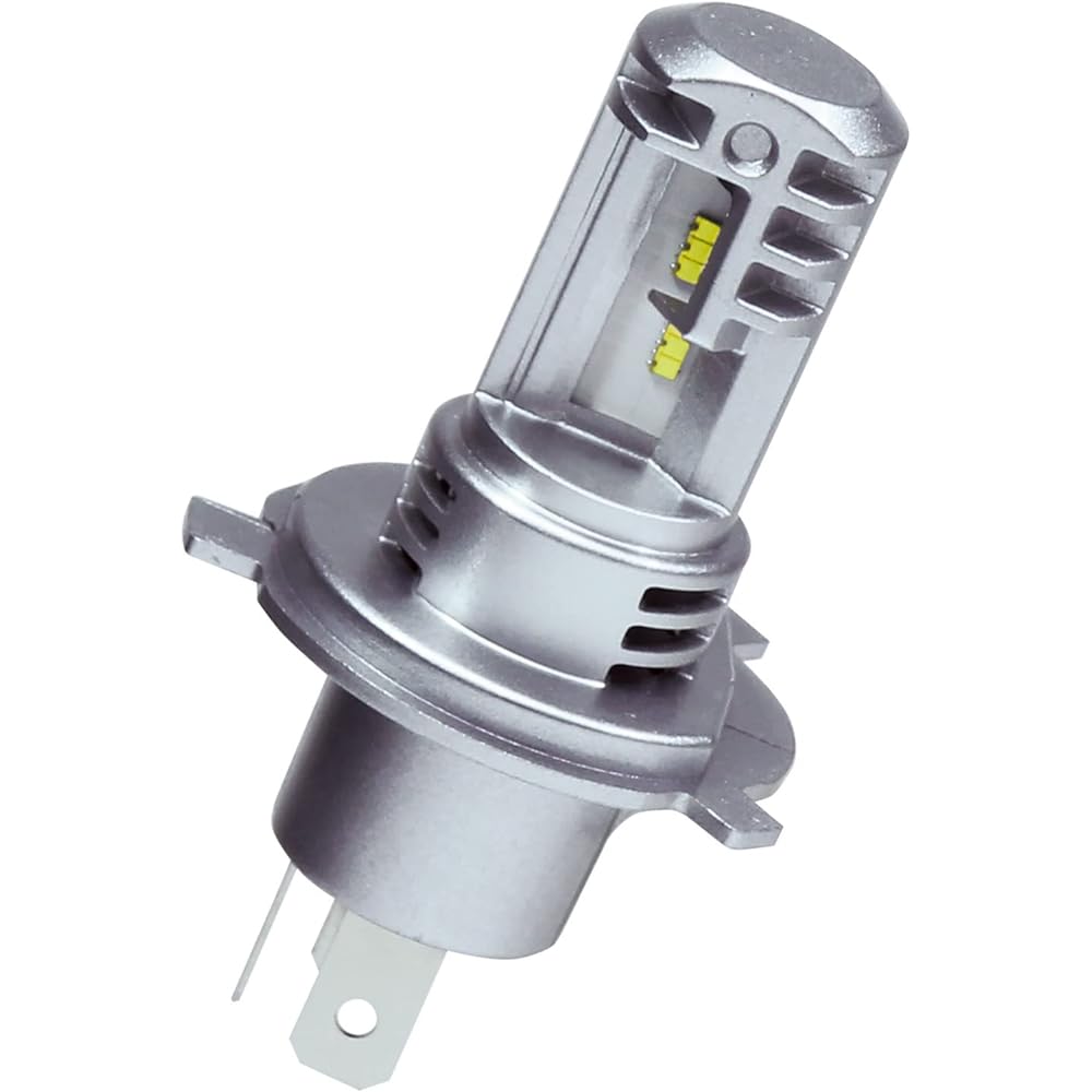 Carmate GIGA Car LED Headlight C3600 5000K Same size as halogen bulb and easy replacement! [Vehicle inspection compatible / 3 year warranty] Easy to see white light H4 BW565