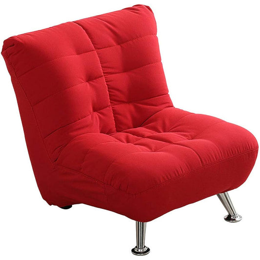 Urban Tsusho Compact Sofa Muffin Red Space Saving 1 Seater AZ-3166 1P