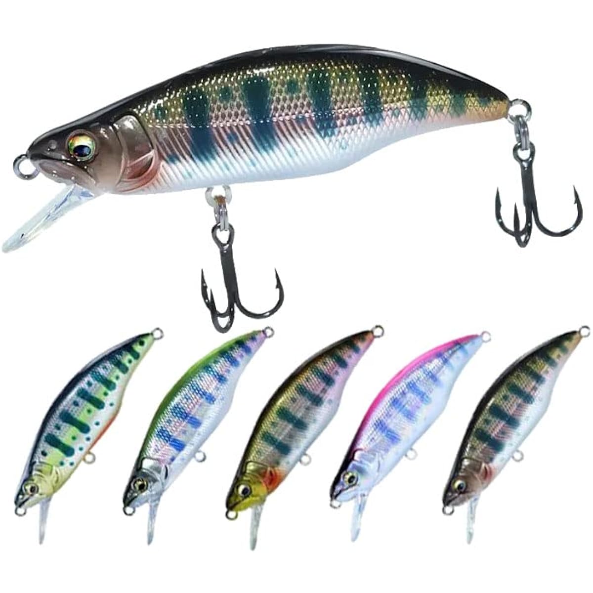 [PB Lure] Mountain Stream Minnow 65FS 65mm 8g Mountain Stream Trout Small Mouth Bass Black Bass Light Salt
