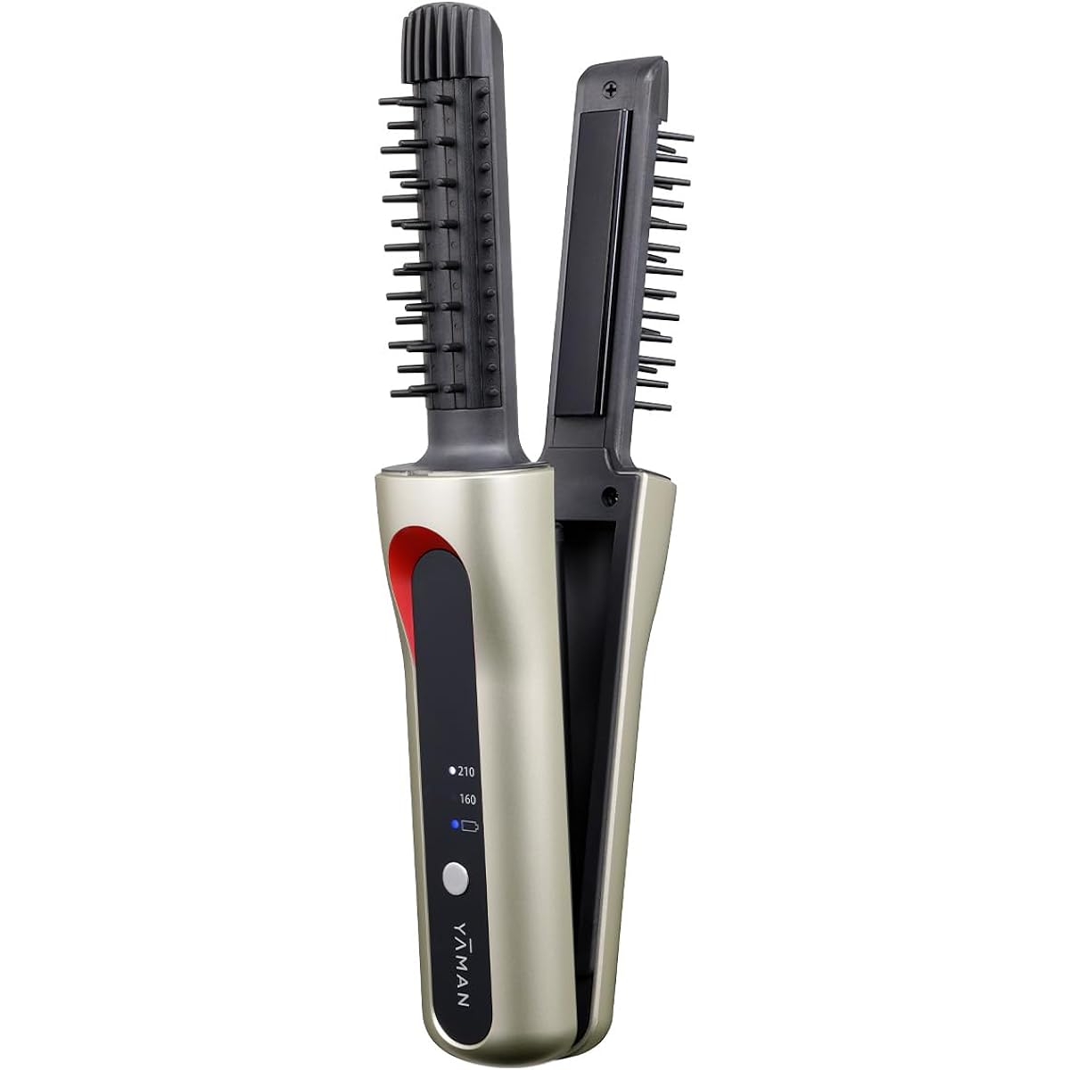 YAMAN Hair Iron Hair Volumer Portable Brush Type Gold YJHB2N