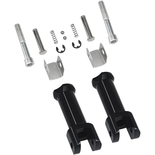 ONETK 2018-2020 Type Harley Davidson Softail Model Gloss Black Finish Left and right Left and right Foot Peg Support