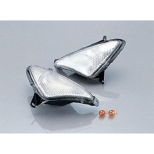 KITACO Turn Signal Lamp Set Front T-MAX Clear 807-0751000
