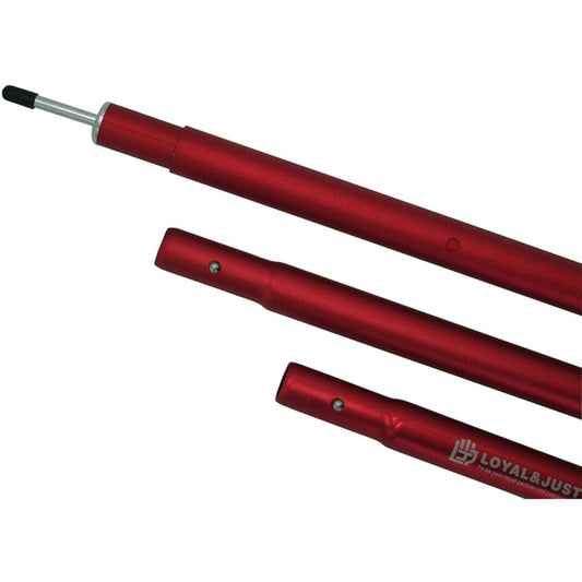 (LOYAL & JUST) Tent Tarp Wing Pole Telescoping Aluminum Alloy φ28mm Length 1850-2150mm