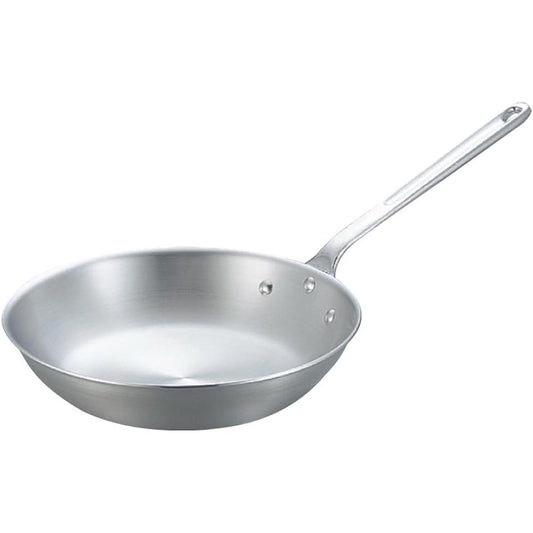 Akao Aluminum Aluminum Frying Pan, Inner Diameter x Depth (mm) 270 x 58, Gas Fire Compatible, Made of Hard Aluminum (AS3905 Material), Excellent Corrosion and Abrasion Resistance, Commercial Use AHL24027