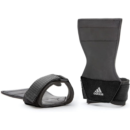 adidas Power Grip Pad Lifting Grip Black (Pair)