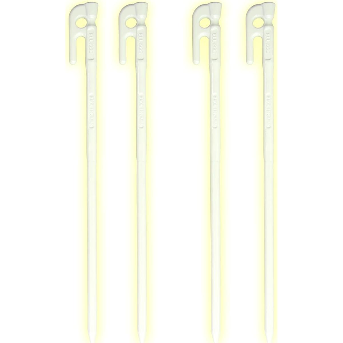 ELLISSE Forged Peg Elisse Stake 38cm Set of 4 White Powder Baked Paint MK-380WH MADE IN JAPAN