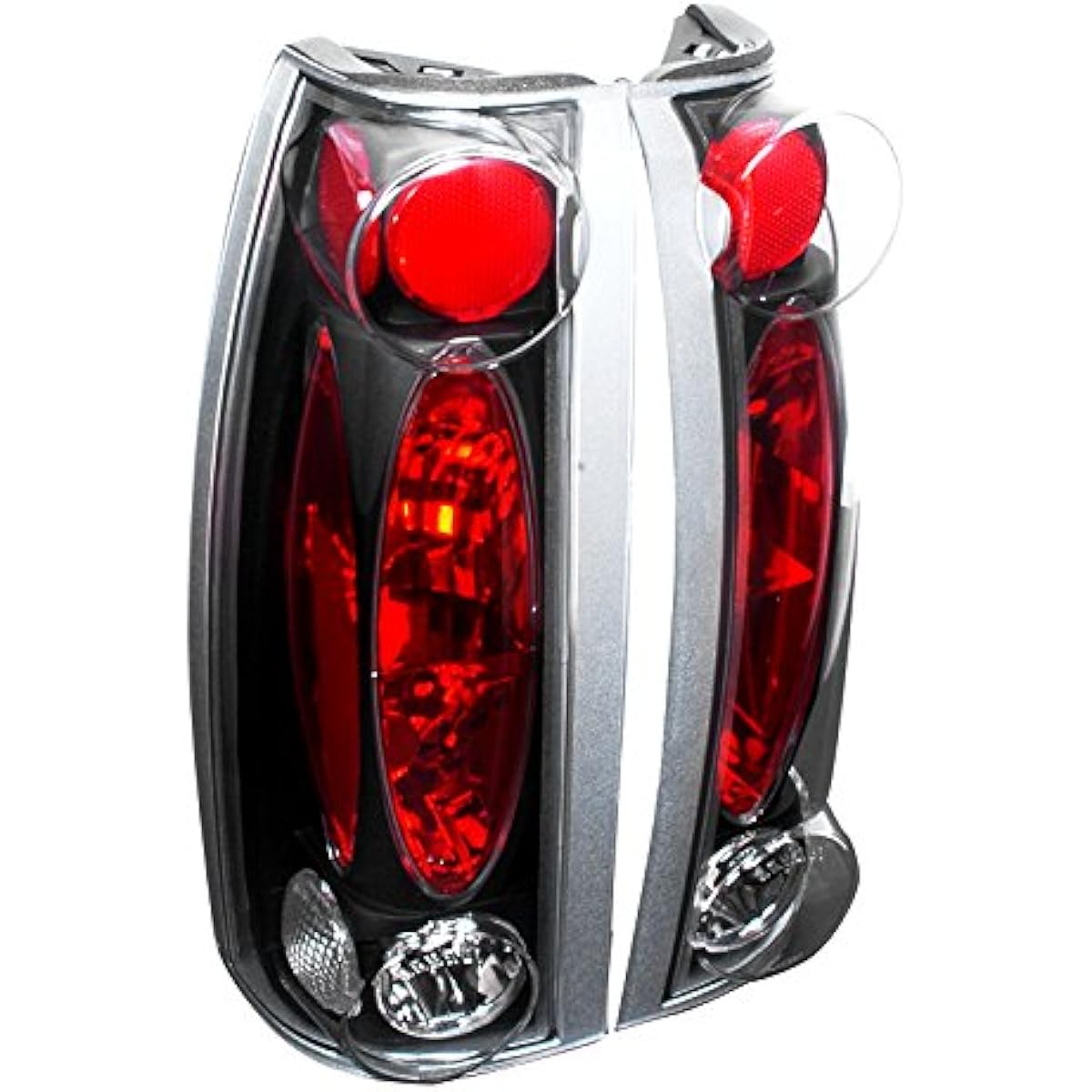 SPEC-D TUNING LT-C1088JM-TM GMC/CHEVY C/K 1500 2500 3500 Pickup Black Alteza Tail Light