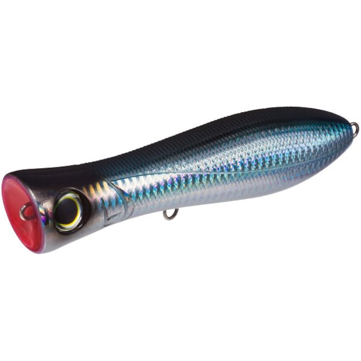 YO-ZURI Lure Popper Bull Pop 150mm CHBL Weight: 70g R1154-CHBL-Holo Black