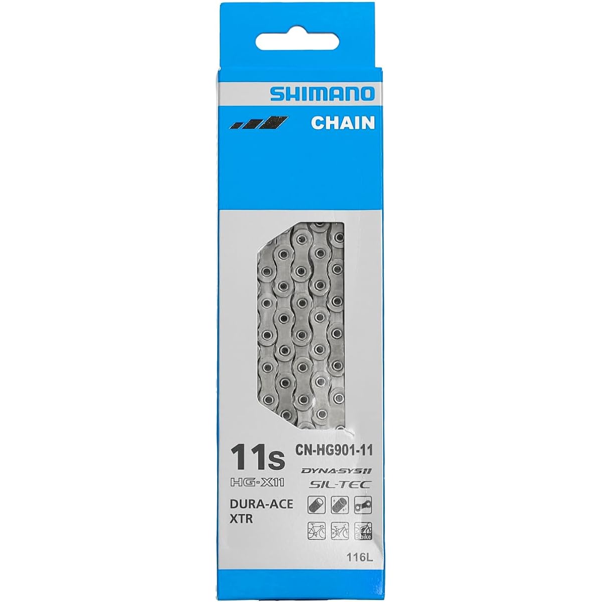 SHIMANO Chain (11 Speed) CN-HG901 116 Link DURA-ACE