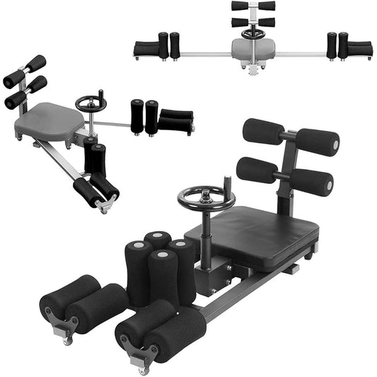 Leg spread machine, leg stretcher, hip joint 0-180 degree stretch, leg slider that allows you to spread your legs by yourself, folding type, leg splitting machine, slimming legs, beautiful buttocks, beautiful legs, core training, ballet practice, calisth
