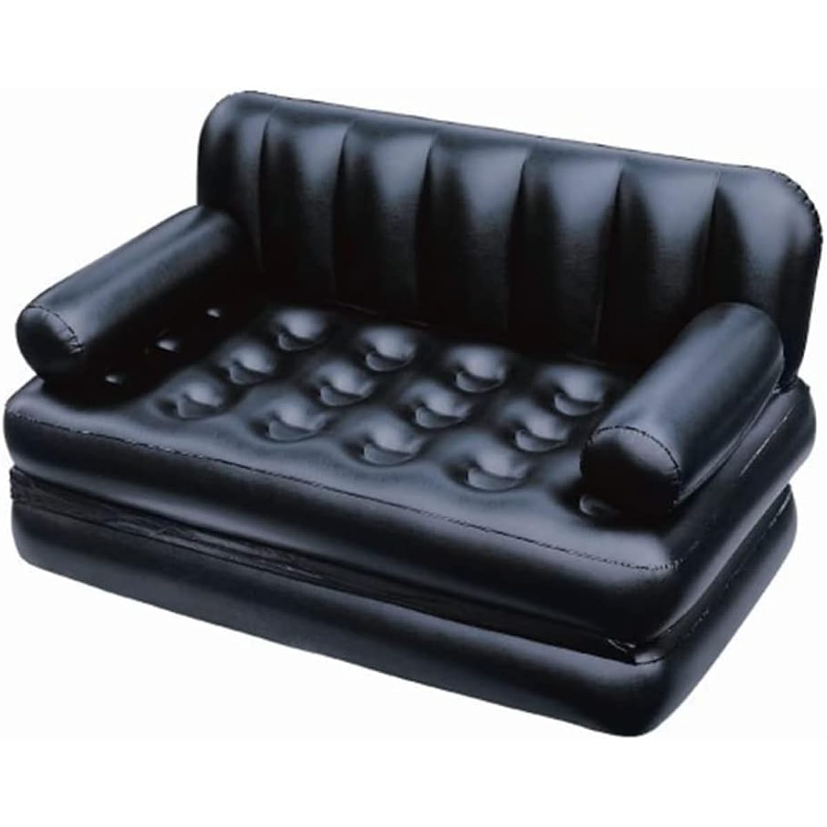 Disratw Air Sofa Air Bed 188x152x64cm Durable Comfortable Waterproof Air Mattress Lounger and Bed Multifunctional Inflatable Sofa and Bed