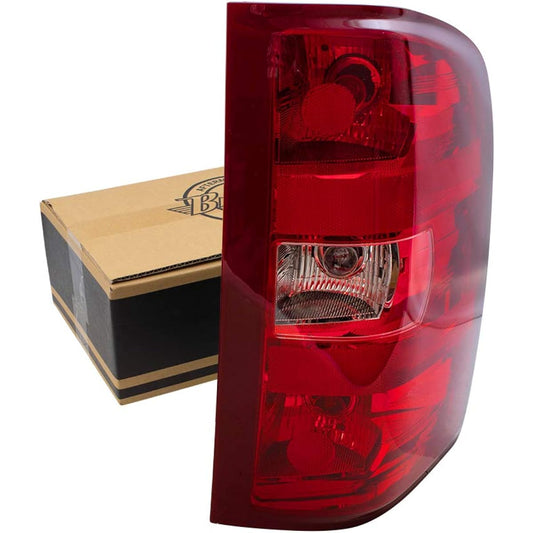 AUTOANDART replacement passenger seat side tail light light assembly 2007-2014 Silvarad with light bulb --Hanez 25958483
