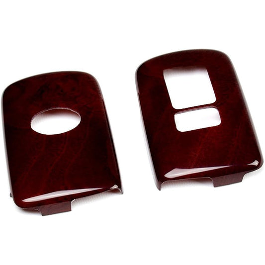 [Second Stage] TOYOTA Universal Smart Key Cover Type 6 [For one side slide] Brown wood grain (Noah/Voxy/Esquire 80 series, Alphard/Vellfire 30 series, Harrier 60 series, etc.) T219BWD