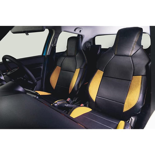[G-Bring] ZC33S Swift Sport (H29/9-) Sports Seat Cover [Black & Yellow (Suede Style)] [Parallel Import]