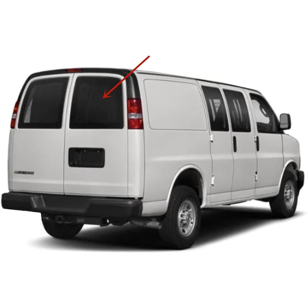 NAGD Complete Set Movable Back Window Back Glass Public Seat Right GMC Sabana/Chevrolet Express 1996-2021 Model