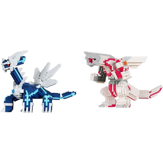 [Nanoblock Pokemon Set] Pokemon Dialga Deluxe Edition NBPM_094 + Pokemon Palkia Deluxe Edition NBPM_095
