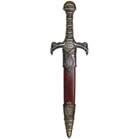 Denix Richard Lionhead Dagger Black/Red 4157/N