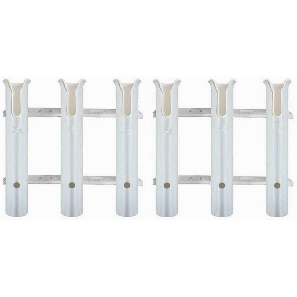 [mikan] 3 row rod holder set of 2 fishing rod holder fishing rod holder with mounting screws