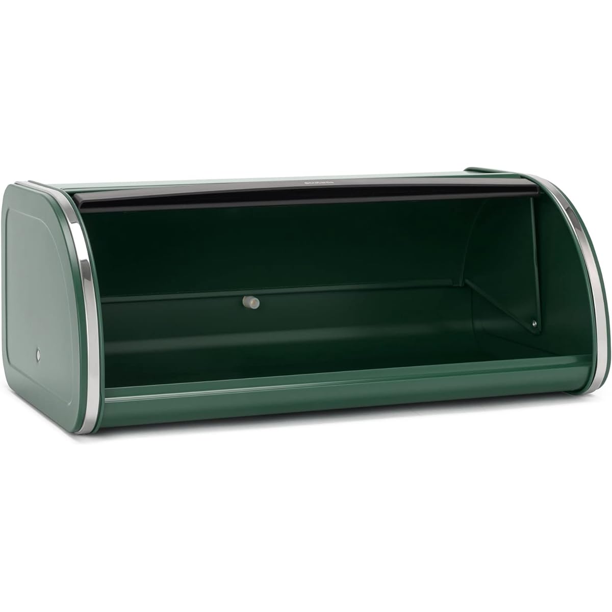 Brabantia Bread Bin Roll Top Storage for Bread, Condiments, and Snacks Made in Belgium Pine Green 304767
