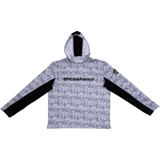 Megabass GAME HOODIE WHITE (M)