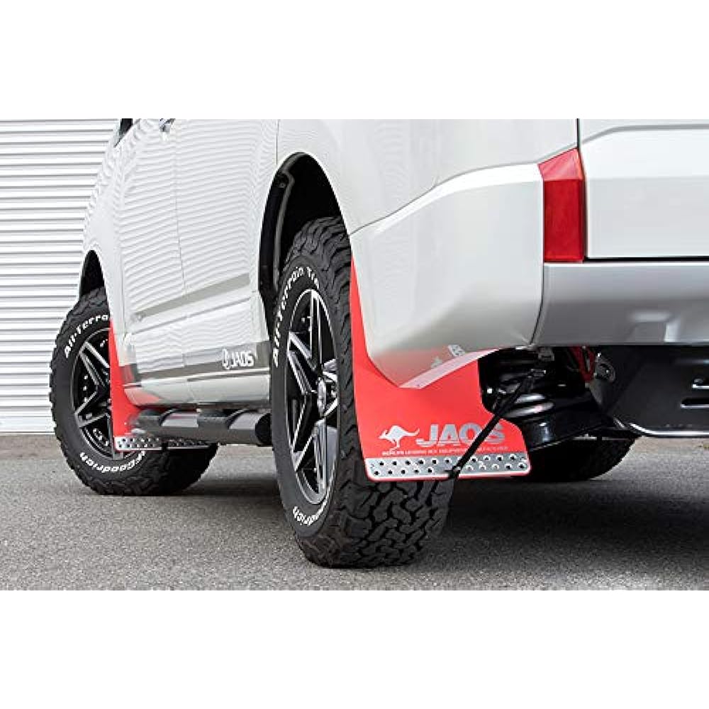 JAOS Mudguard III 1 Front Rear Set Red Delica D:5 (2019.02 - New Diesel (4N16)) B621306F+B621306R