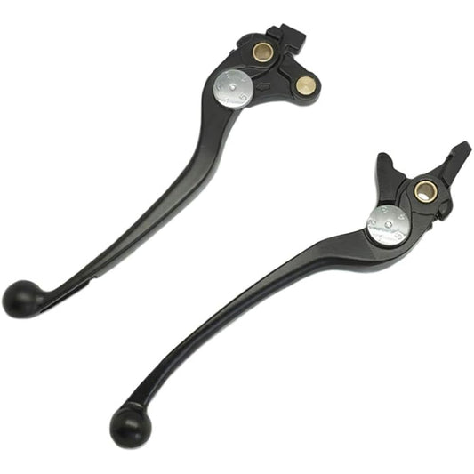 SYUU Motorcycle Replacement Brake Clutch Hand Lever Set Pair Suzuki SV 1000 2003-2007 DL 1000 Vstrom 2002-2012 GSX 1300 R 1999-2014 Hayabusa Black