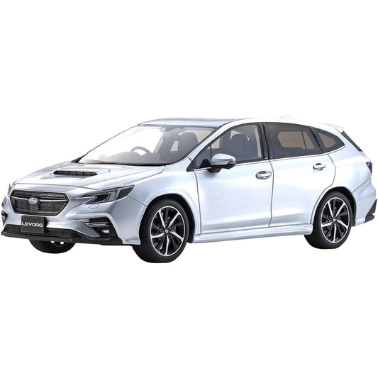 Kyosyo samurai 1/18 SUBARU Levorg GT-H EX Silver Finished Product KSR18055S