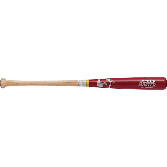 worldpegasus (World Pegasus) Hardball Wooden Bat Field Master Bamboo (Aitake) WBKBB9 Red/Natural 84cm 900g Average WBKBB9