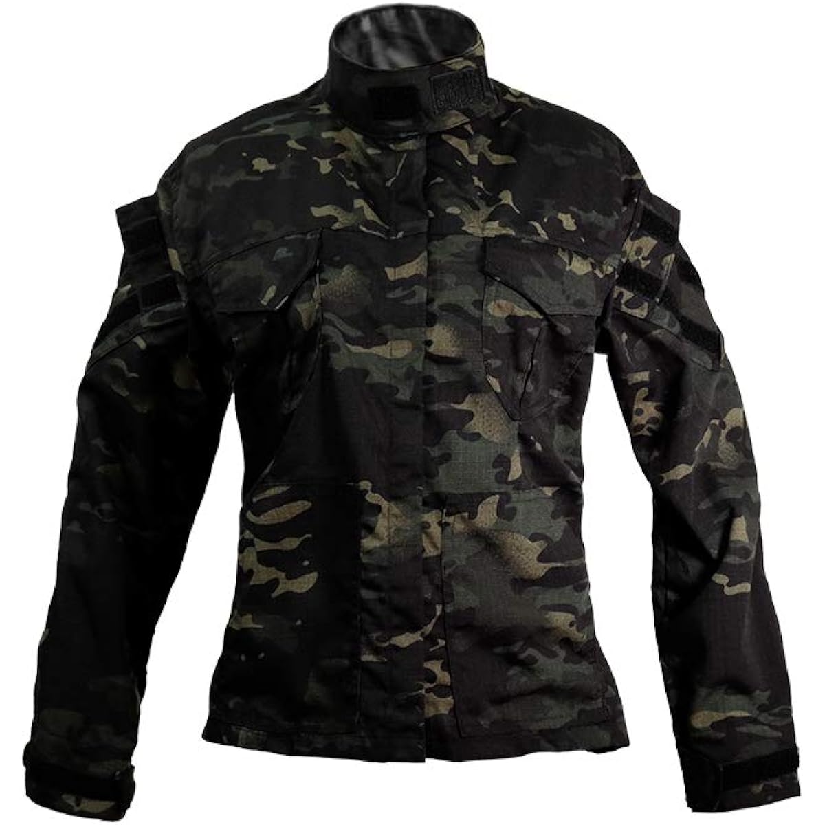 [LayLax][Ladies BDU Jacket # Multicam Black L]