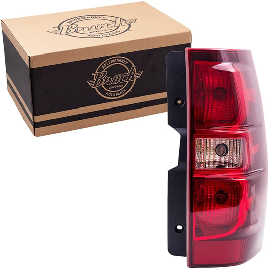 AUTOANDART replacement passenger seat side tail light tail light light assembly hybrid transmission No 2007-2014 CHEVY TAHOE compatible