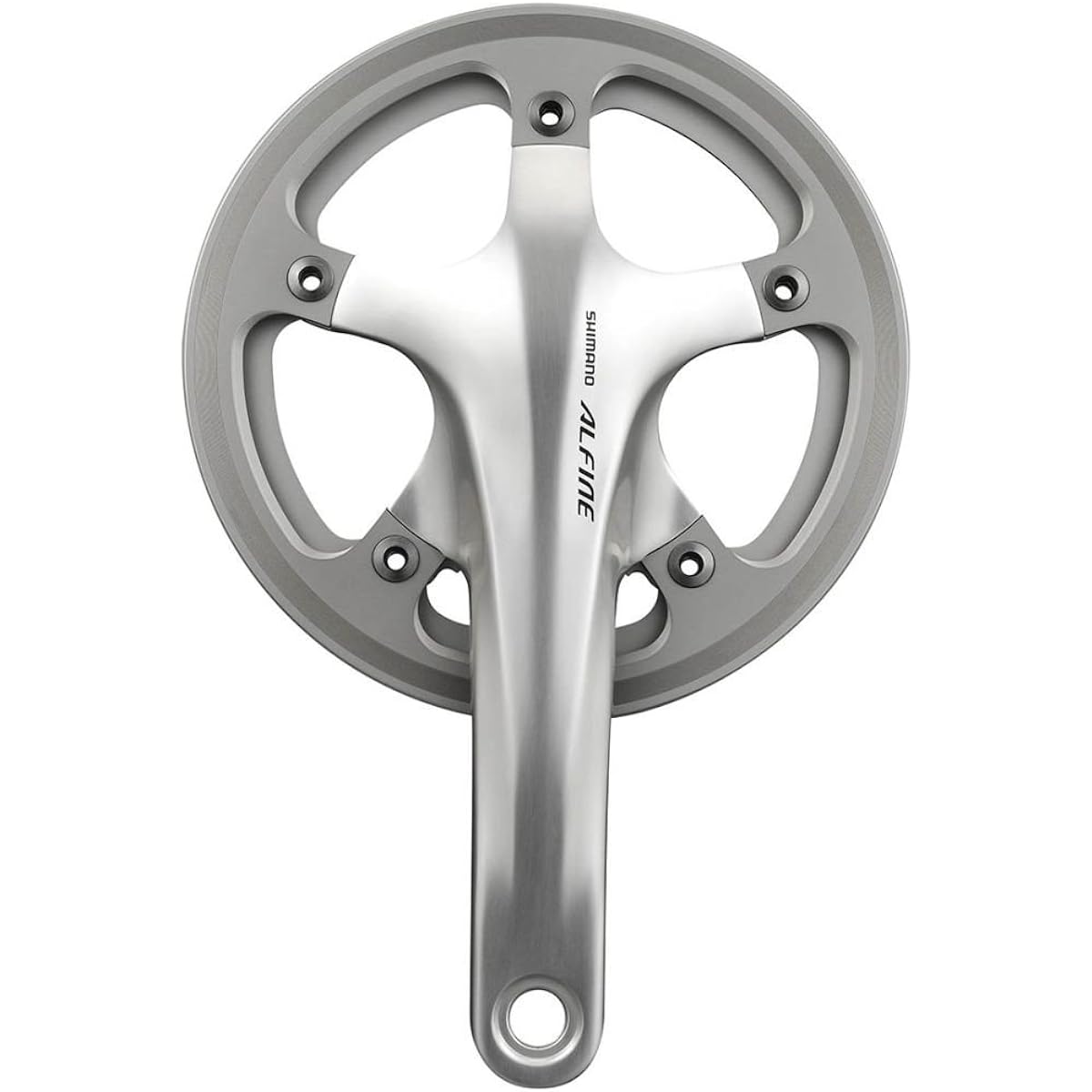 SHIMANO ALFINE FC-S501 Single Guard Crankset (with BB)