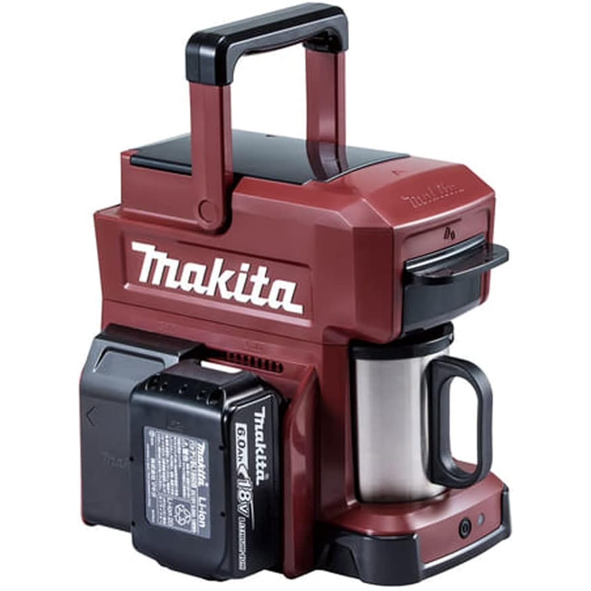 Makita Rechargeable Coffee Maker Battery Charger Sold Separately Authentic Red CM501DZAR