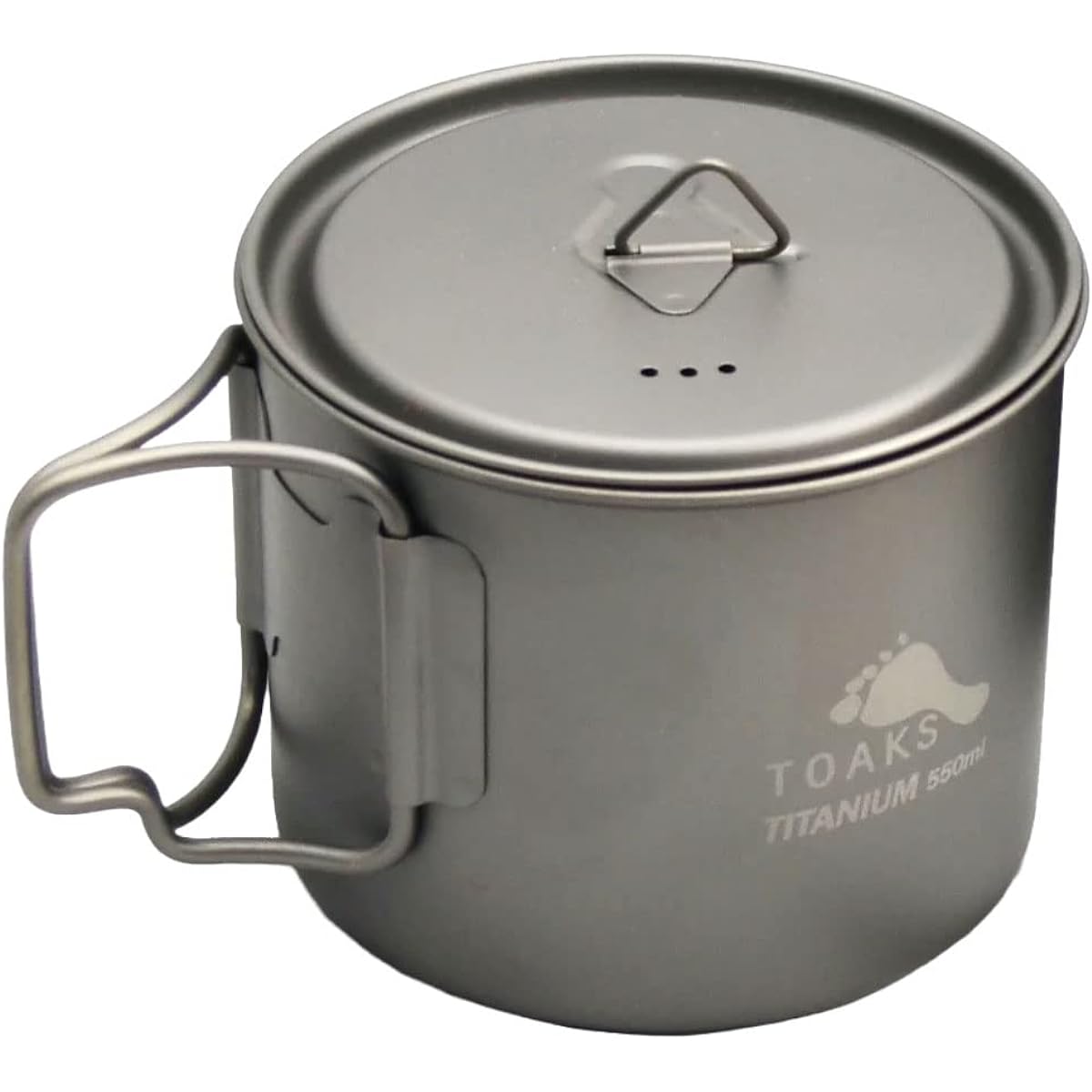 TOAKS Short Handle Pot 550ml POT-550-L
