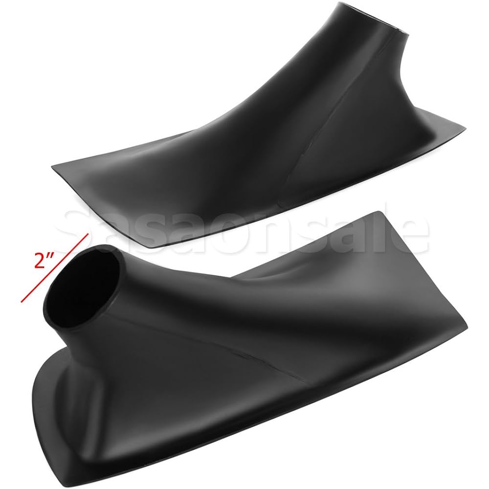 GT -SPEED -JS Style PU Front Bumper Caliper Effects (A Pair) -1992-1995 type Honda Civic Coupe Hatchback 2 Doors/3 Doors