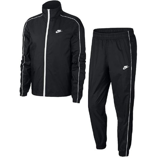 [Nike] CE Basic Woven Lined Mesh Windbreaker Jacket x Long Pants Top and Bottom Set Men's M (162-175cm) Domestic Genuine Product BV3031 Black